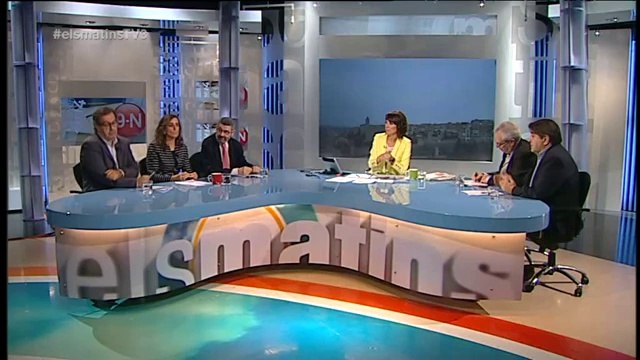 TV3 - Els Matins - Tertúlia del 14/10/14 (part 1). Rajoy celebra que s'aparqui la consulta
