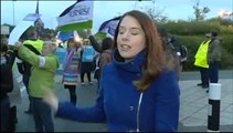 West Midlands: NHS workers strike over pay