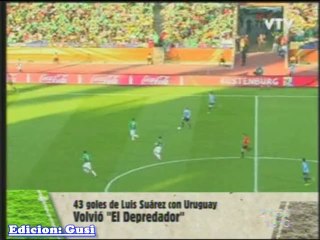 43 goles de Luis Suárez con Uruguay