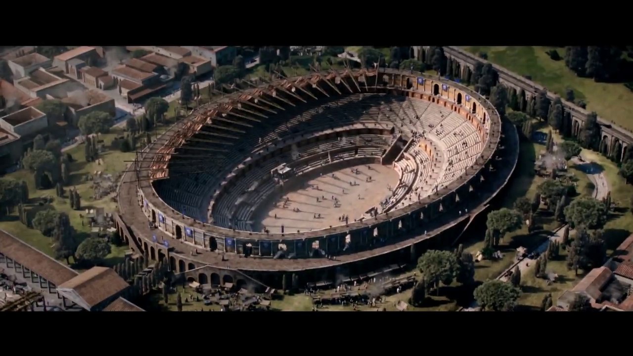 Pompeje 2014 zwiastun trailer HD