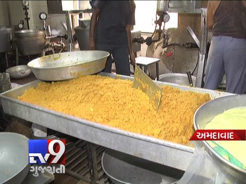 Health dept raids sweet shops ahead of Diwali, Ahmedabad - Tv9 Gujarati