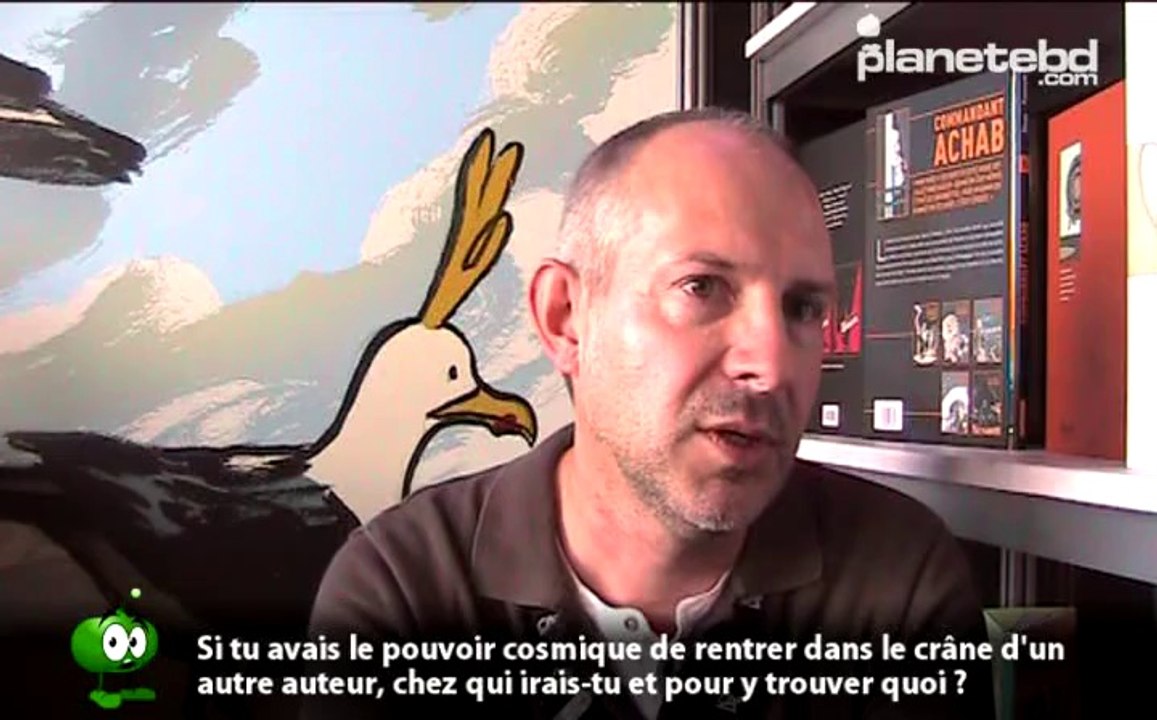 Emmanuel Despujol en interview pour planetebd.com
