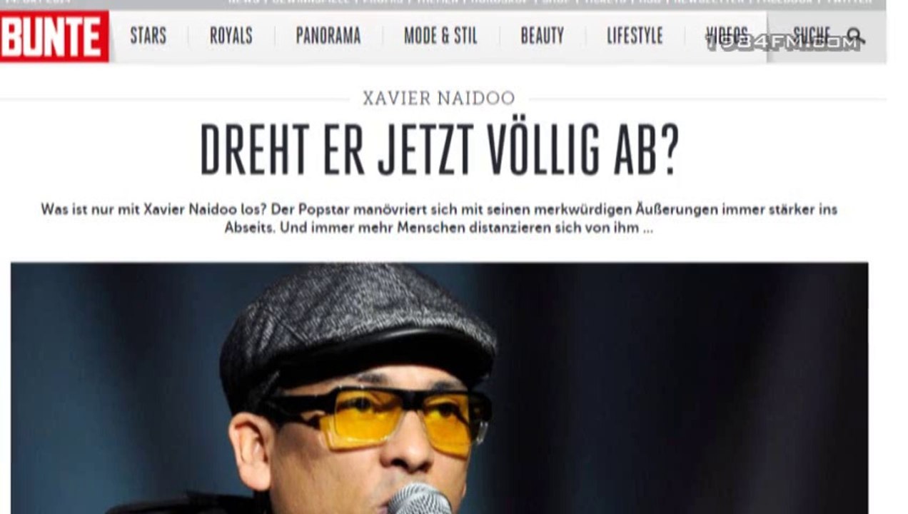 Betr. Xavier Naidoo Achtung!!! Aufruf an ALLE! AUCH AN DICH! RETTE DEUTSCHLAND VOR DEM WAHNSINN!!!