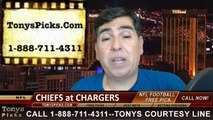 San Diego Chargers vs. Kansas City Chiefs Free Pick Prediction NFL Pro Football Odds Preview 10-19-2014