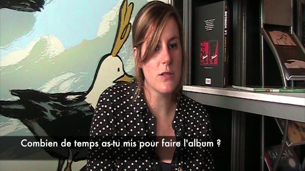 Interview Marie Voyelle pour planetebd