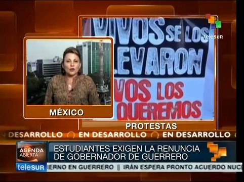 México: se recrudecen las protestas por masacre de Iguala