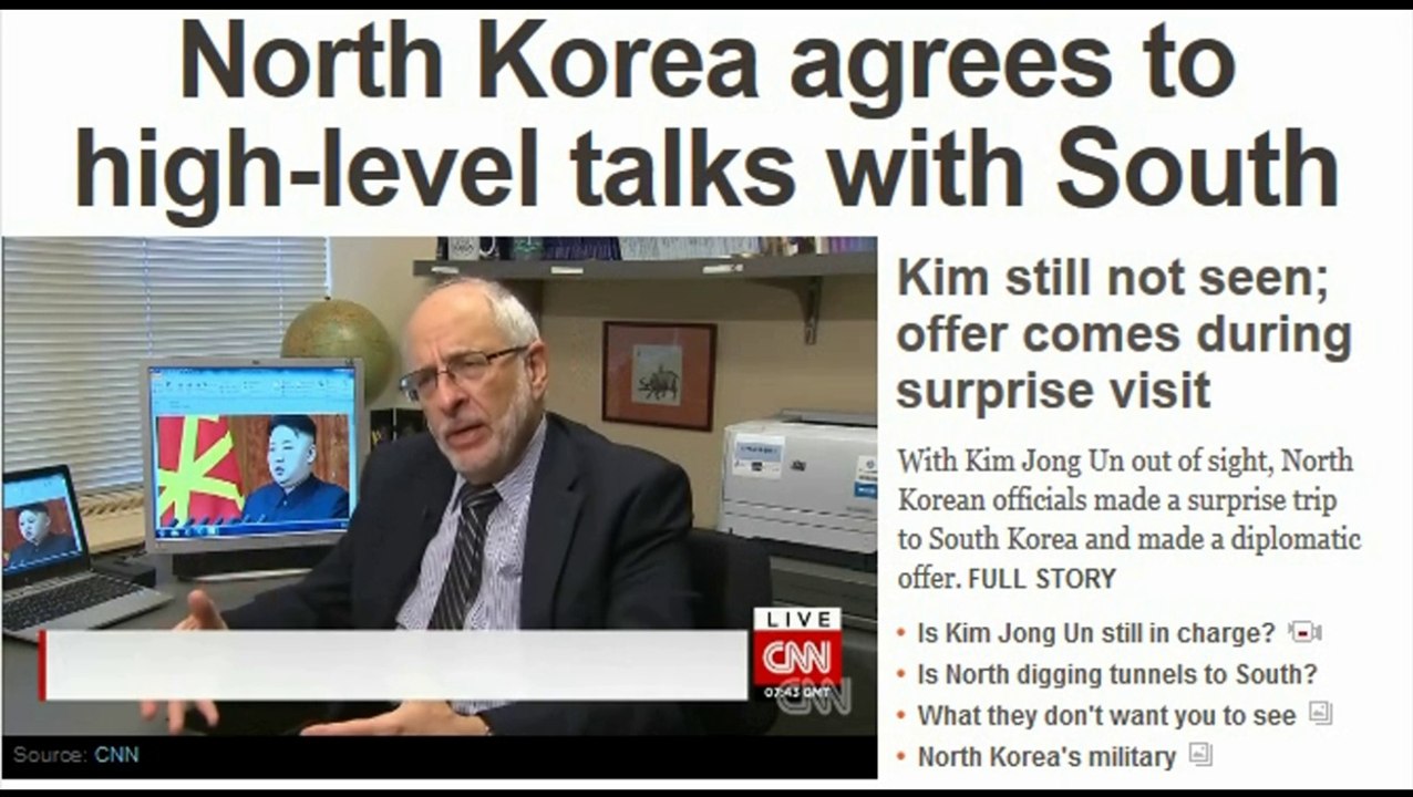 Kim still not seen; offer comes during surprise visit