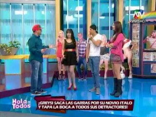 Greysi Ulloa presentó a su novio