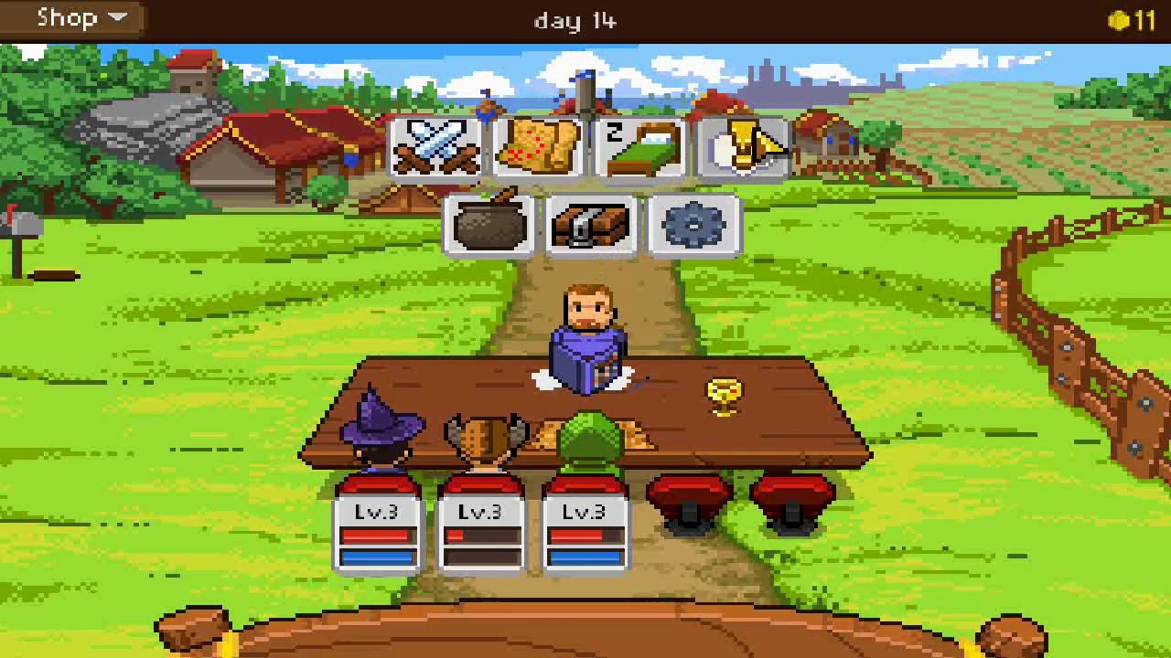 PC - Knights Of Pen And Paper +1 - Default Village - Quest 2