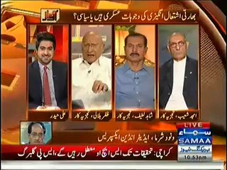 Zafar Hilali Great Reply To The Indian Analyist Vinod Sharma In Live Show