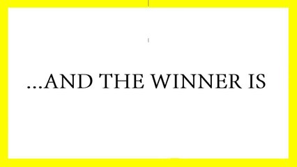 10,000 Subscriber Giveaway Winner