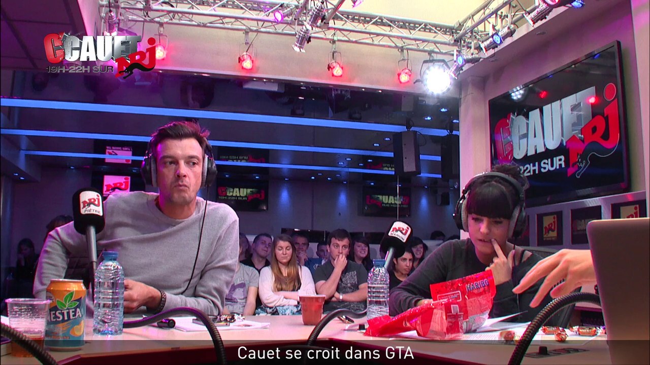 Cauet se croit dans GTA - C'Cauet sur NRJ