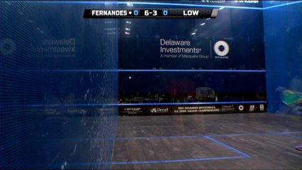 Fernandes screams at Low after losing great rally