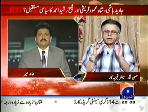 What Is Political Future Of Javed Hashmi - Watch Hassan Nisar Analysis