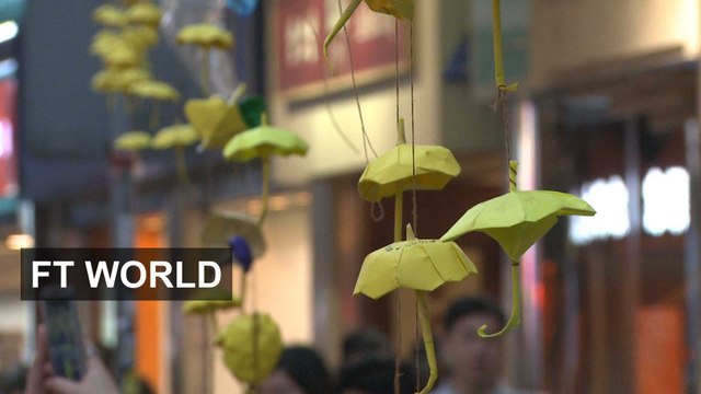 Sympathy waning for Hong Kong protests