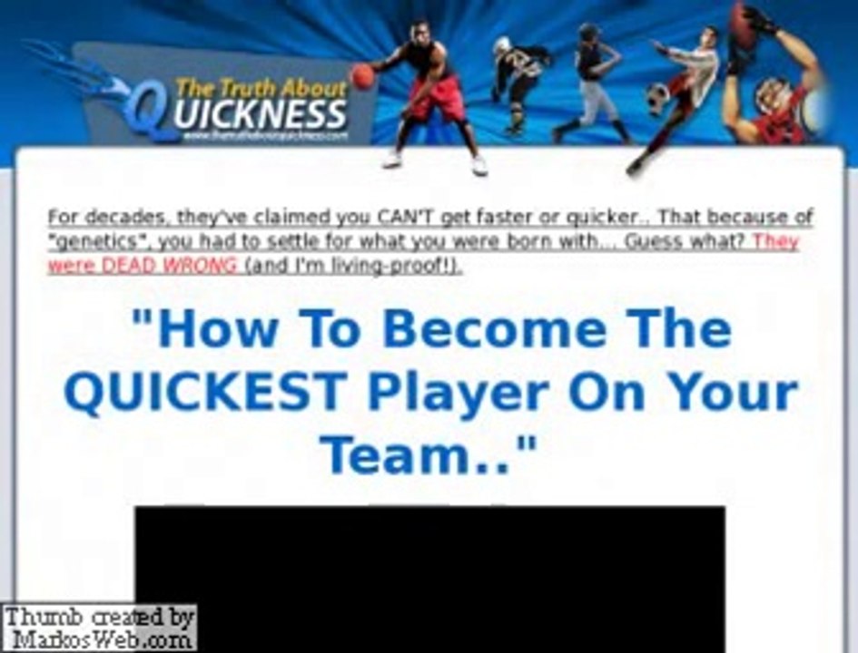 The Truth about Quickness Review + Bonus