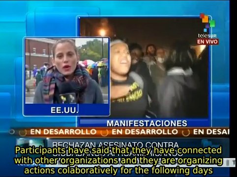 US: protests held in Missouri against police brutality and racism