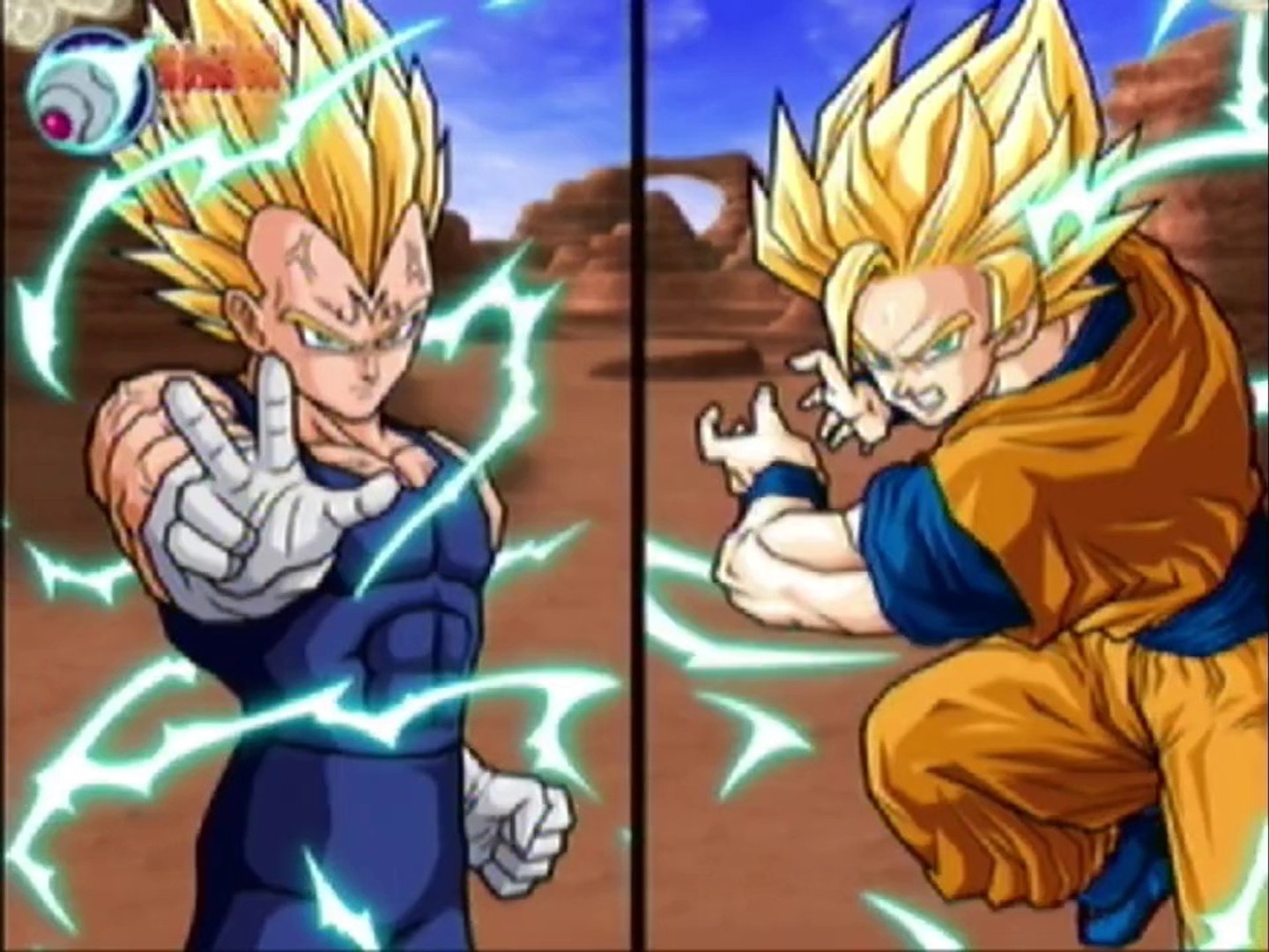 Dbz Goku Ssj2 Vs Majin Vegeta