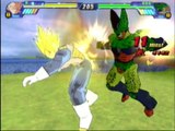 Super Vegeta VS Second Form Cell In A Dragon Ball Z Budokai Tenkaichi 3 (DBZ BT3) Match / Battle / Fight