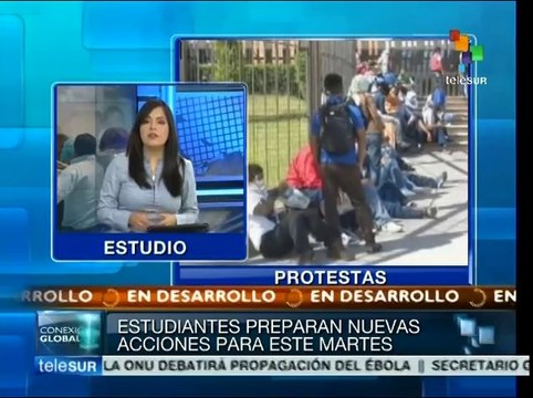 México: UNAM se suma a movilizaciones por Ayotzinapa