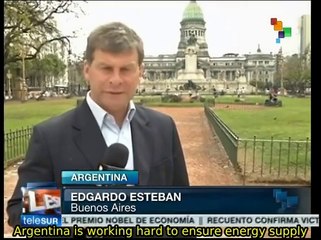 Argentine Congress debates bill on hydrocarbon fuel exploration