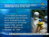 Ébola es igual o más grande enfermedad desde SIDA: Thomas Frieden