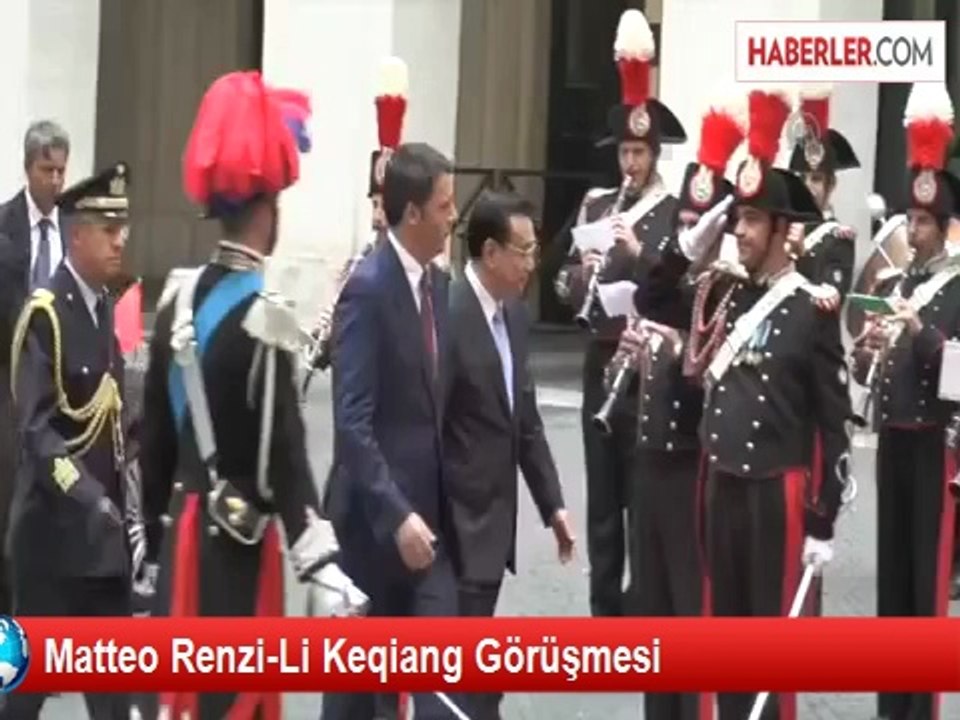 Matteo Renzi-Li Keqiang Görüşmesi