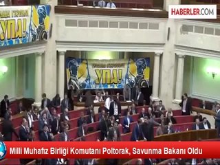 Milli Muhafız Birliği Komutanı Poltorak, Savunma Bakanı Oldu