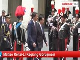 İtalya Başbakanı Renzi, Çin Başbakanıyla Görüştü