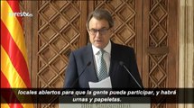 Artur Mas dice que habrá urnas el 9N, pero la verdadera consulta serán unas plebiscitarias