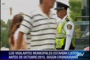 Retiro de agentes de tránsito en Guayaquil