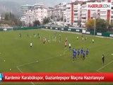 Kardemir Karabükspor, Gaziantepspor Maçına Hazırlanıyor