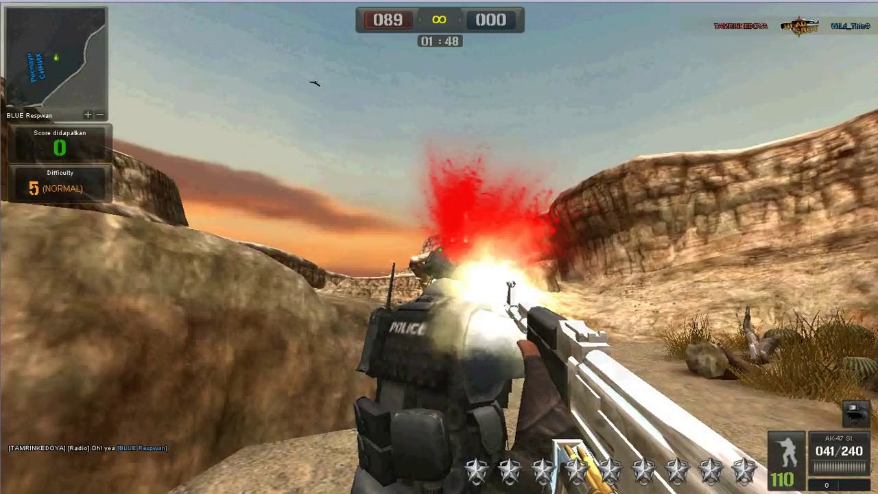 AK-47 SL HEAdshoT BY taMRIN gaNTEnk (PB offLINE)