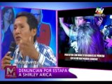 Shirley Arica huye de las cámaras