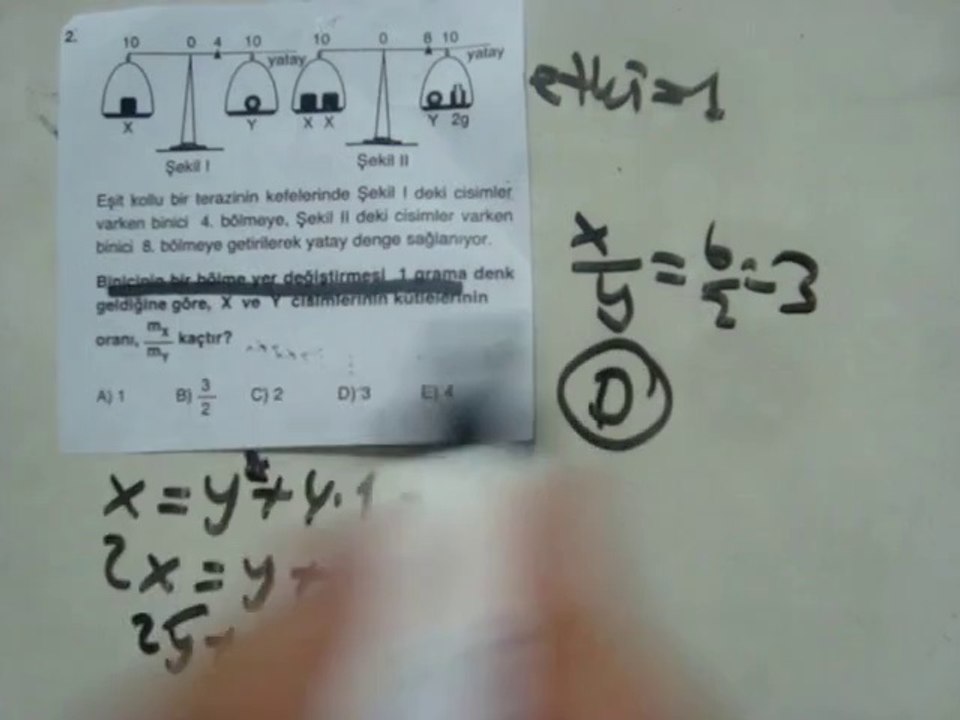 KÜTLENİN ÖLÇÜLMESİ  TEST 3  SORU 2
