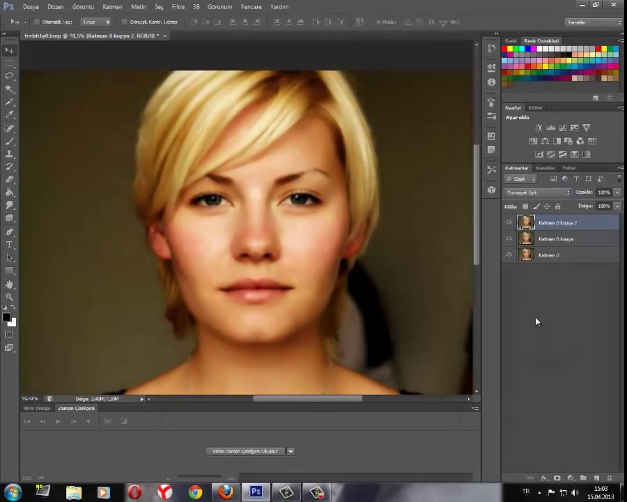 Photoshop Yüz güzelleştirme Teknikleri