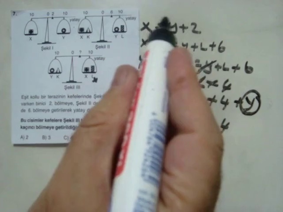 KÜTLENİN ÖLÇÜLMESİ  TEST 3  SORU 7