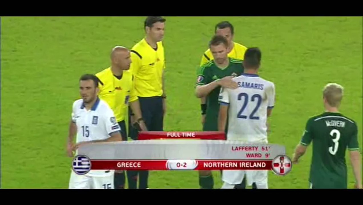 Grecja 0-2 Irlandia Północna (Najciekawsze mome...