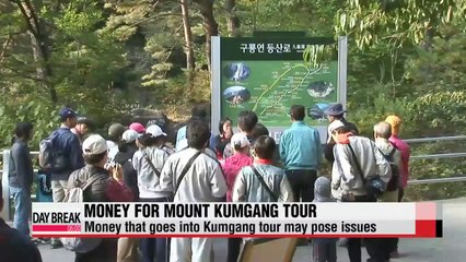 Download Video: Money for Mount Kumgang tour may be used for weapon development