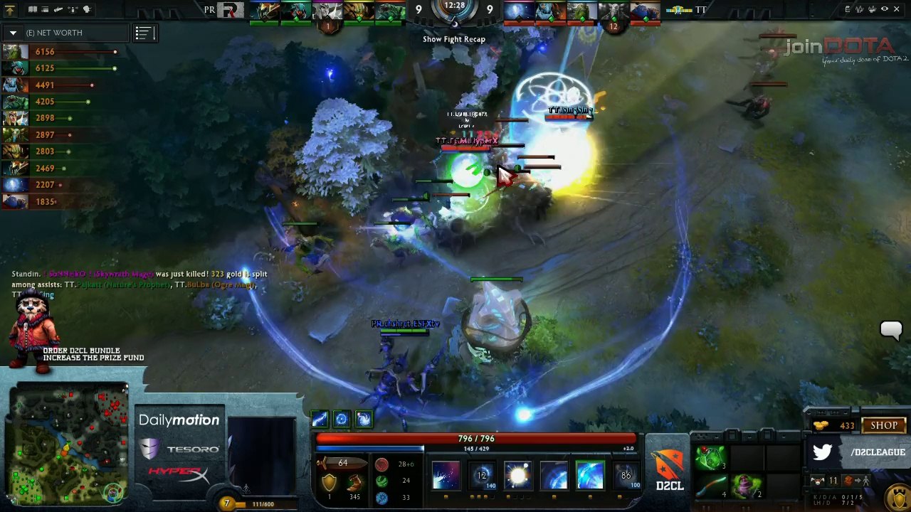Team Tinker vs Power Rangers Game 1 - Dota 2 Champions League EU @DotaCapitalist & @DurkaDota