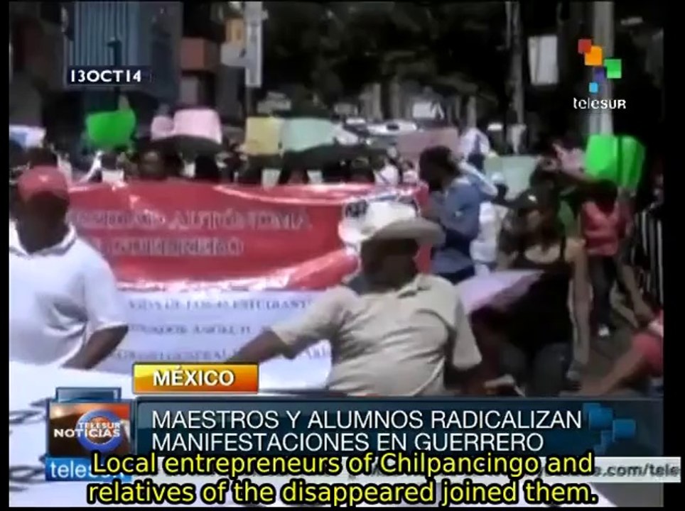 Mexico: Protests over forced disappearance of 43 students intensify