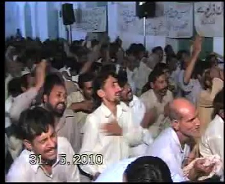 Zakir Nasir Abbas notak biyan Shahadat shazada Ali Akbar,as yadgar majlis Rajoia sadat