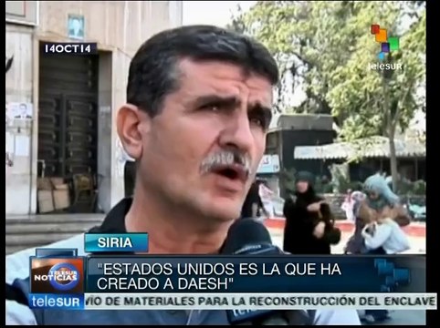 Sirios reiteran denuncias de planes de EEUU para invadir su país