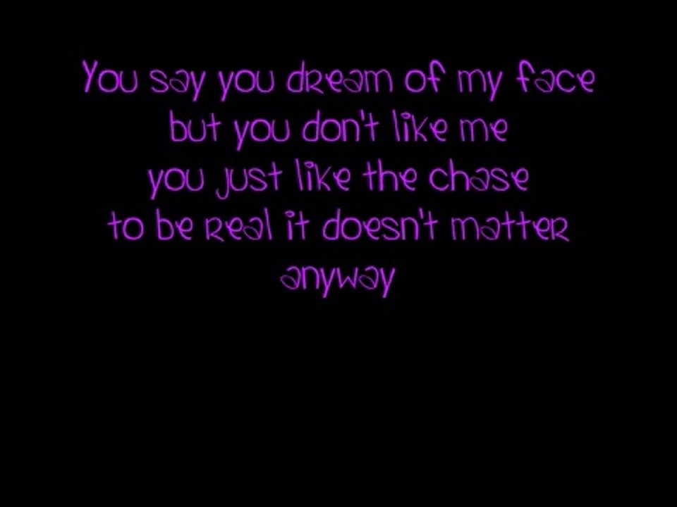 Jojo Too Little Too Late - lyrics