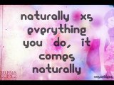 Selena Gomez - Naturally [Lyrics On Screen]