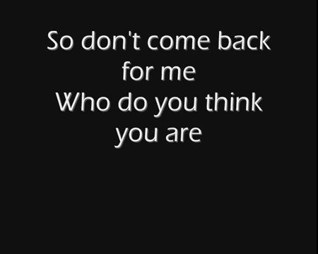 Jar of Hearts - Christina Perri - Lyrics