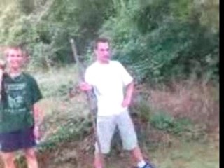 Vianney, Damien et  Matthieu athlete