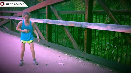 Très jeune et déjà un énorme talent de danseuse !