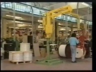 Αρθρωτό πνευματικό ανυψωτικό DALMEC Manipulator για μπομπίνες