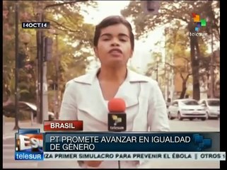 Brasil: PT promete avanzar en la igualdad de género